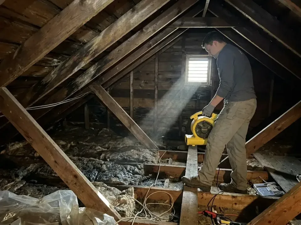 attic-water-damage-drying-proc-007 — frequently asked questions, Emergency Water Extraction & 24/7 Flood Response in Waynesv…